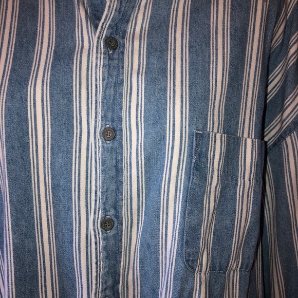 Striped denim shirt - Picture 2 of 2